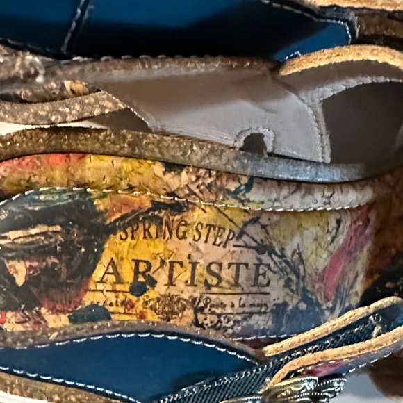 Spring Step Artistic Multicolor Sandals - Picture 2 of 8